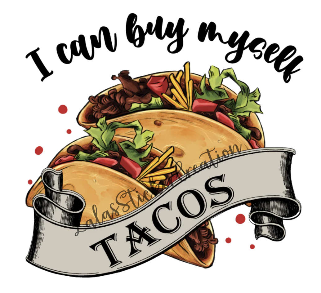 Tacos Designs Bundle of 2 20zo Tumbler Wrap PNG Digital Download