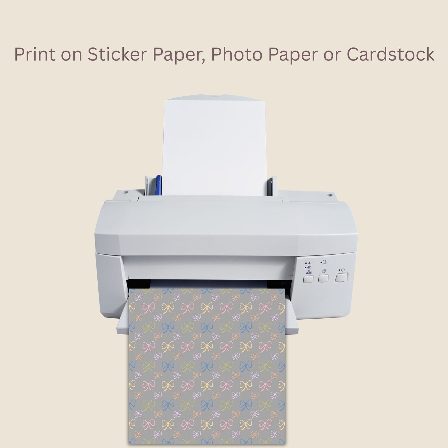 Spring Beach & Garden Seamless Repeating Pattern Paper Bundle Set