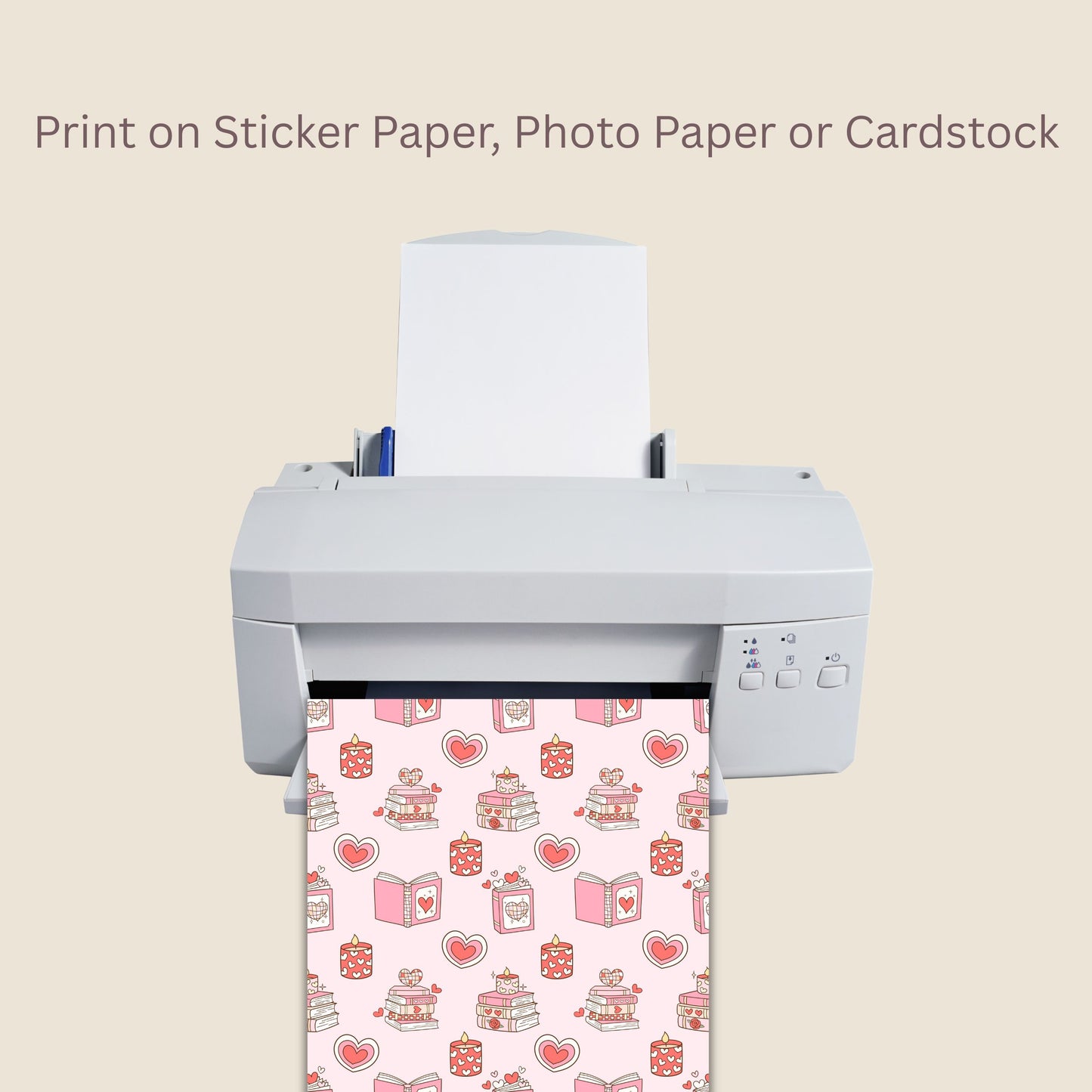 Book Theme Seamless Repeating Pattern Paper Bundle Set