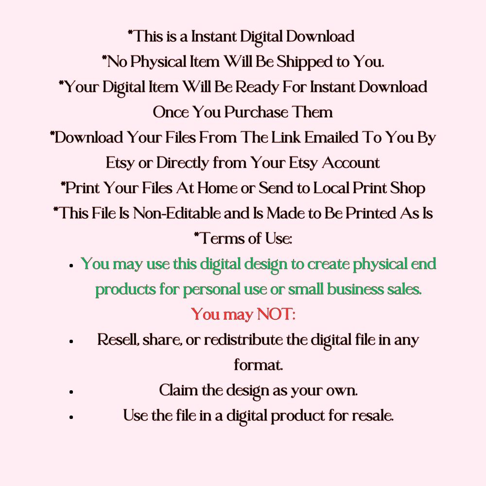 Floral & Hearts Valentines Seamless Repeating Pattern Paper Bundle Set