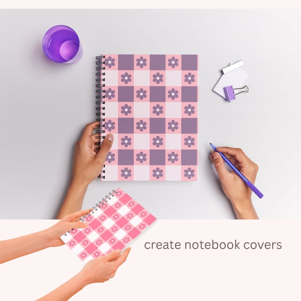 Checkered Seamless Digital Pattern Paper Bundle