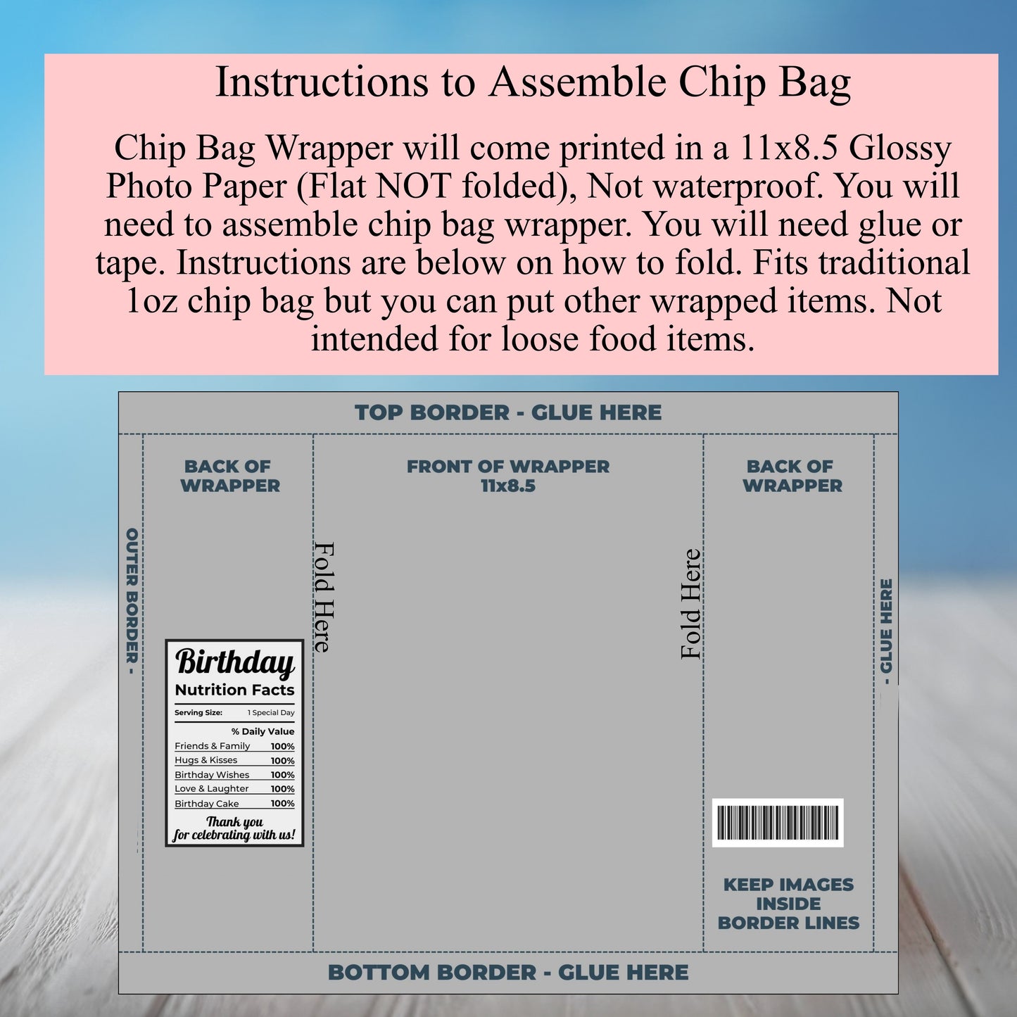 Farm Animals Party Sticker Labels