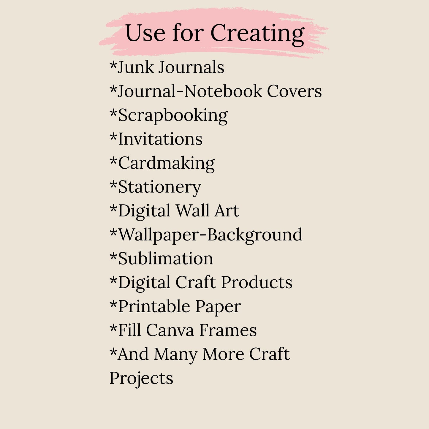 Faux Crochet Floral Seamless Repeating Pattern Paper Bundle