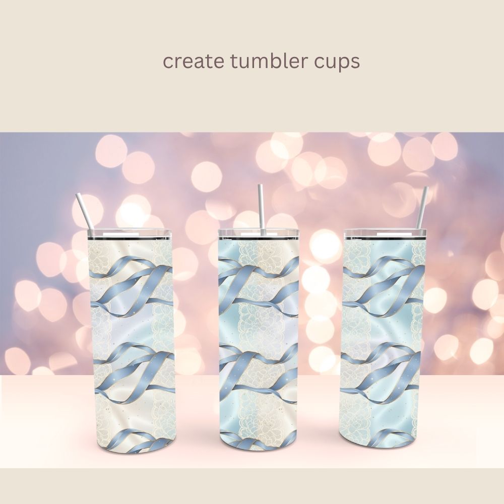 Elegant Bow 1 Digital Pattern Paper Bundle