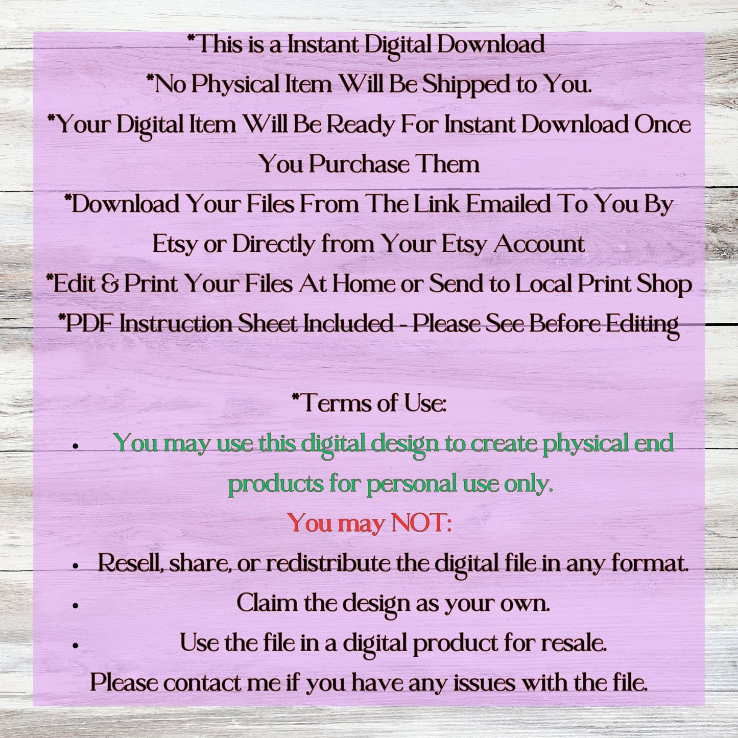 Grandma Granny Printable Digital Greeting Cards Bundle Set