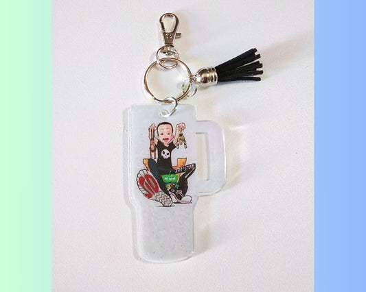 Sid Toy Villain Character Acrylic Resin Keychain