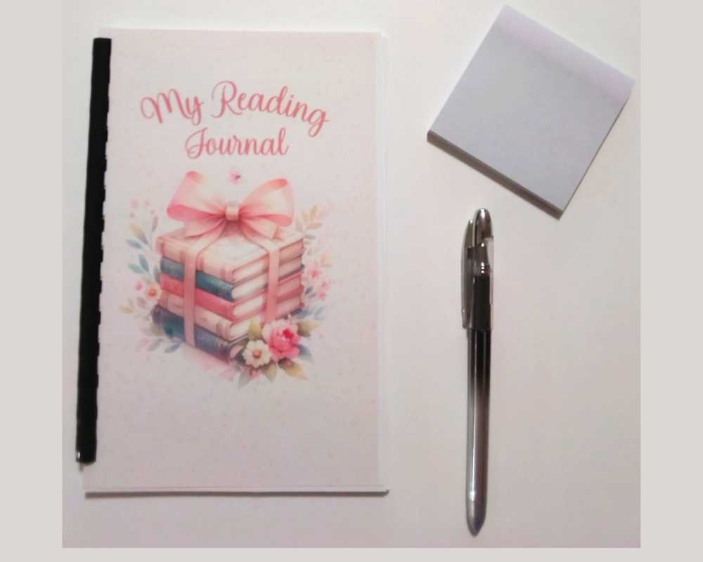 Reading Journal-Book Tracker-To Be Read Log Book-Book Review-Bookish-Book Tok-Book Worm-Journal for Readers-Book Lover