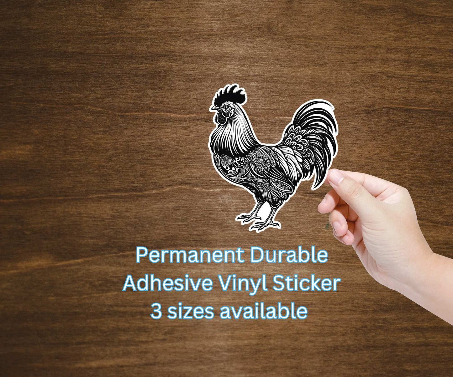 Rooster Vinyl Sticker Decal