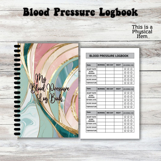 Blood Pressure Log Book-Health Medical Tracker-Personal Health Tracker-Blood Pressure Diary-Blood Pressure Monitor-High & Low Blood Pressure