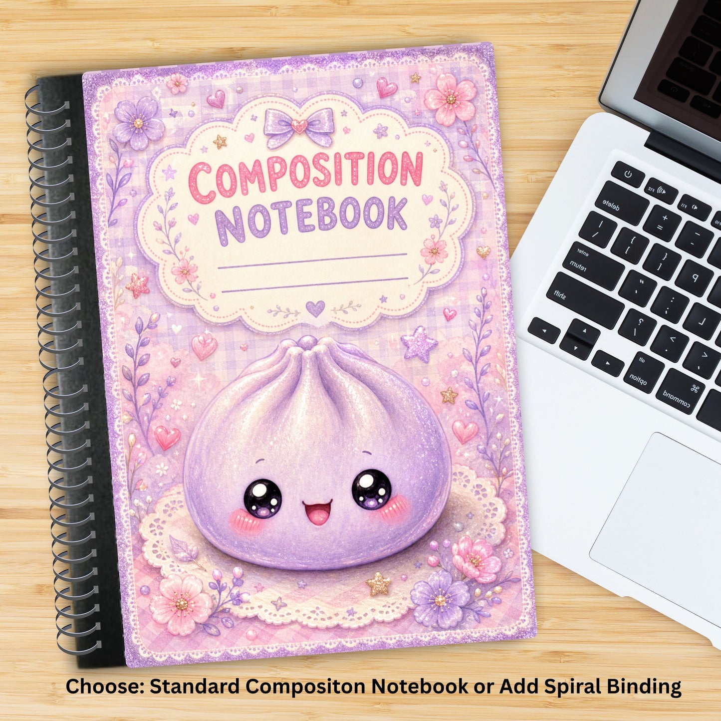 Dumpling Altered Composition Notebook-Add Spiral Binding 2