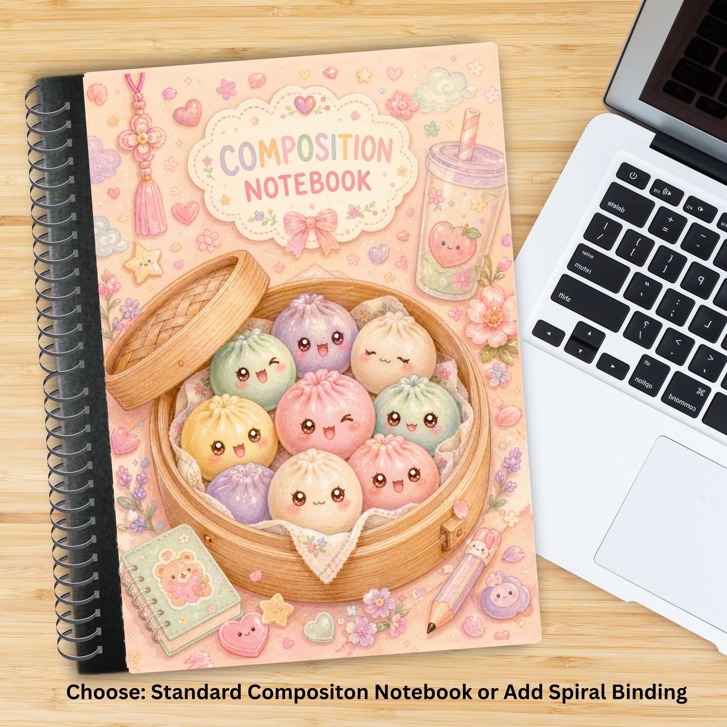 Dumpling Altered Composition Notebook-Add Spiral Binding 5