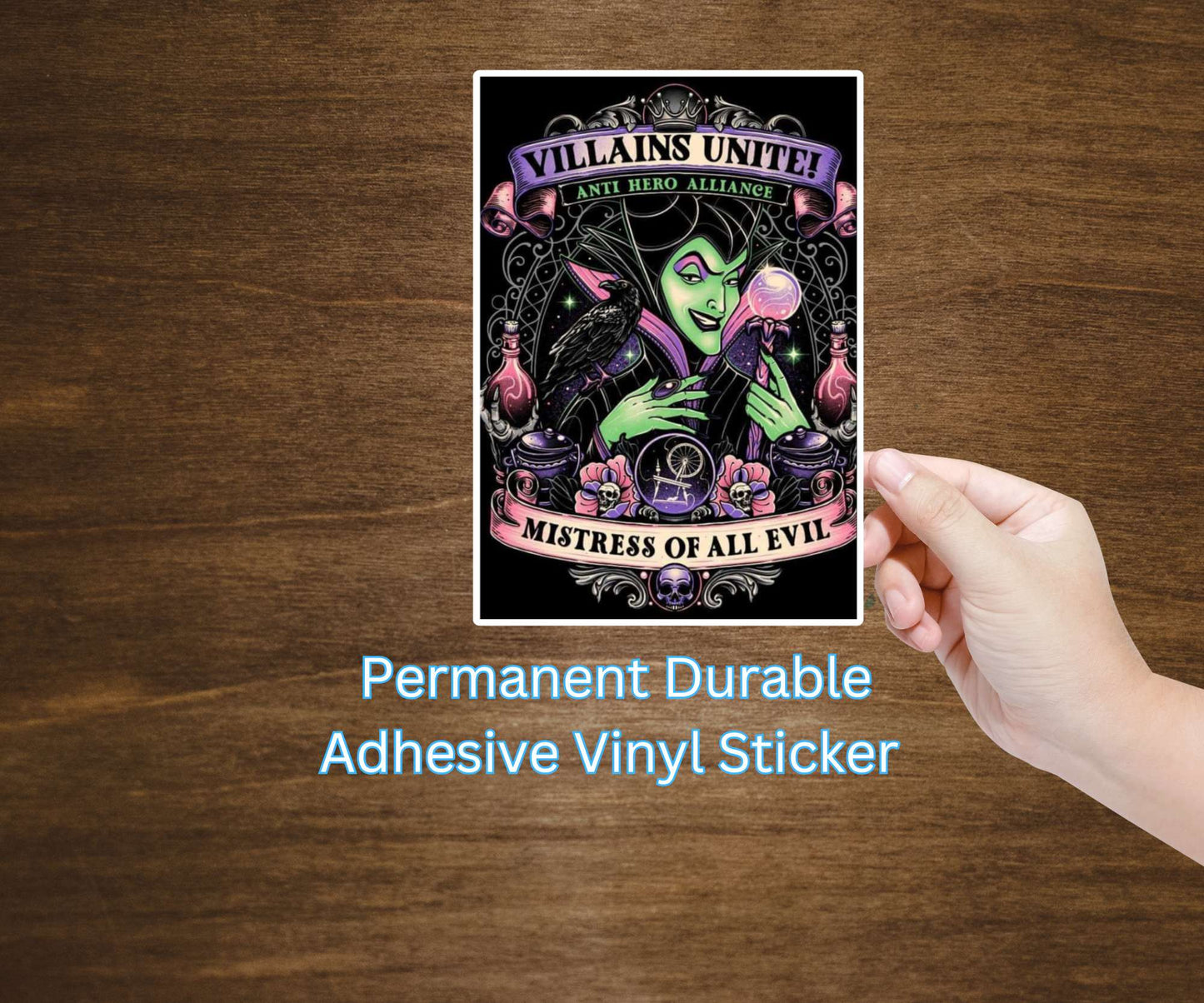 Villain Vinyl Sticker Decal