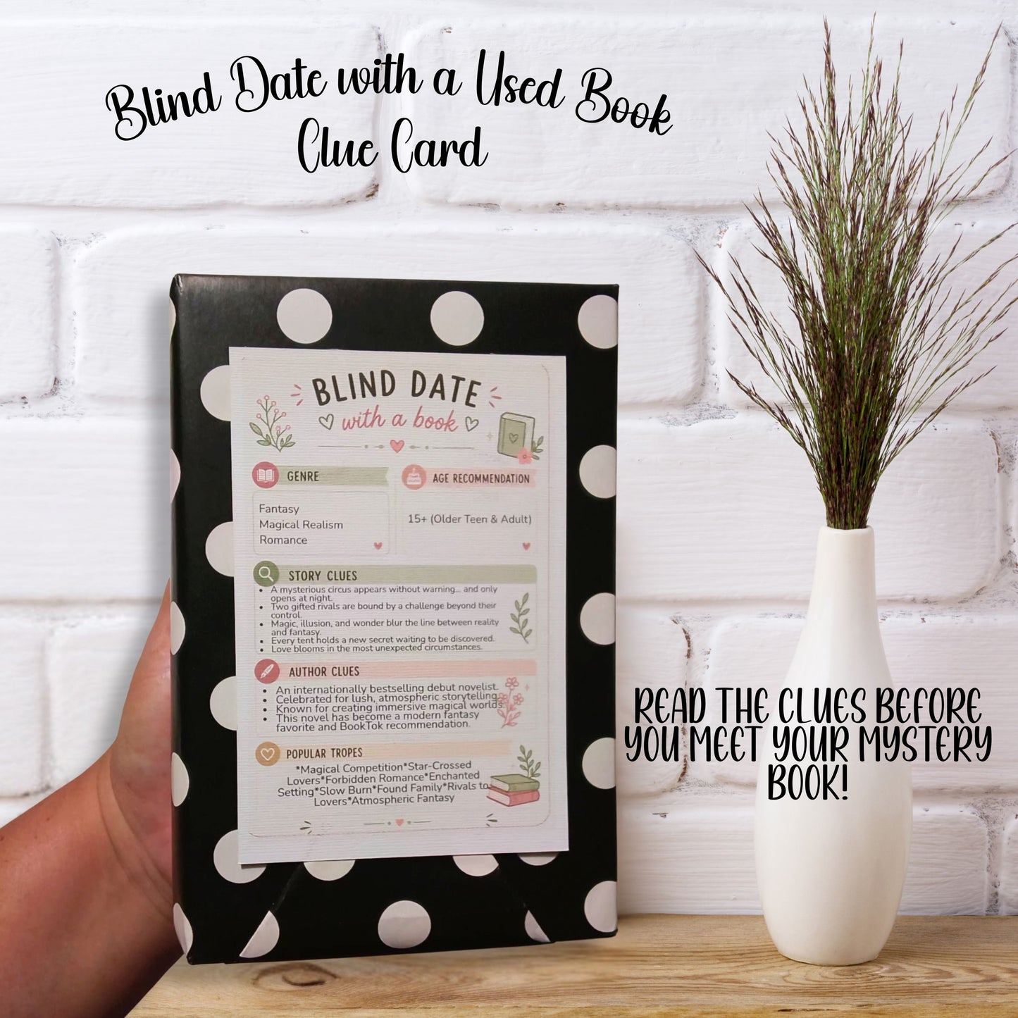 Fantasy Romance Blind date with a Gently Used Book by KBC