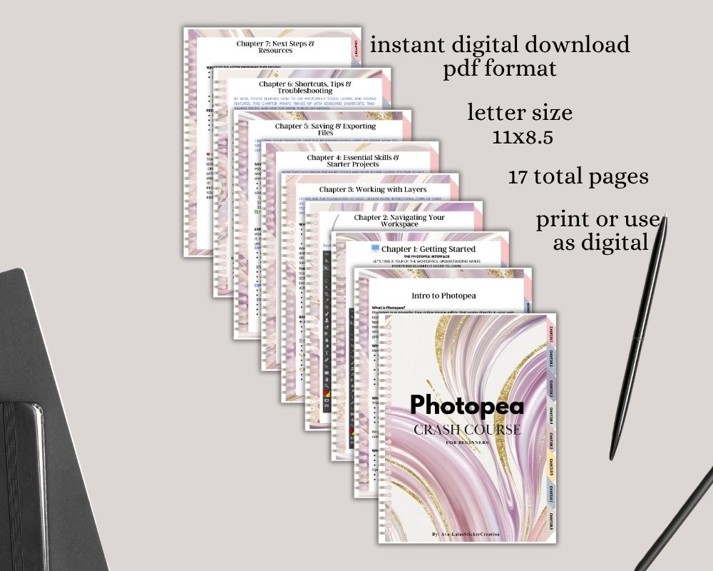 Photopea for Beginners eBook-Digital Design Crash Course PDF