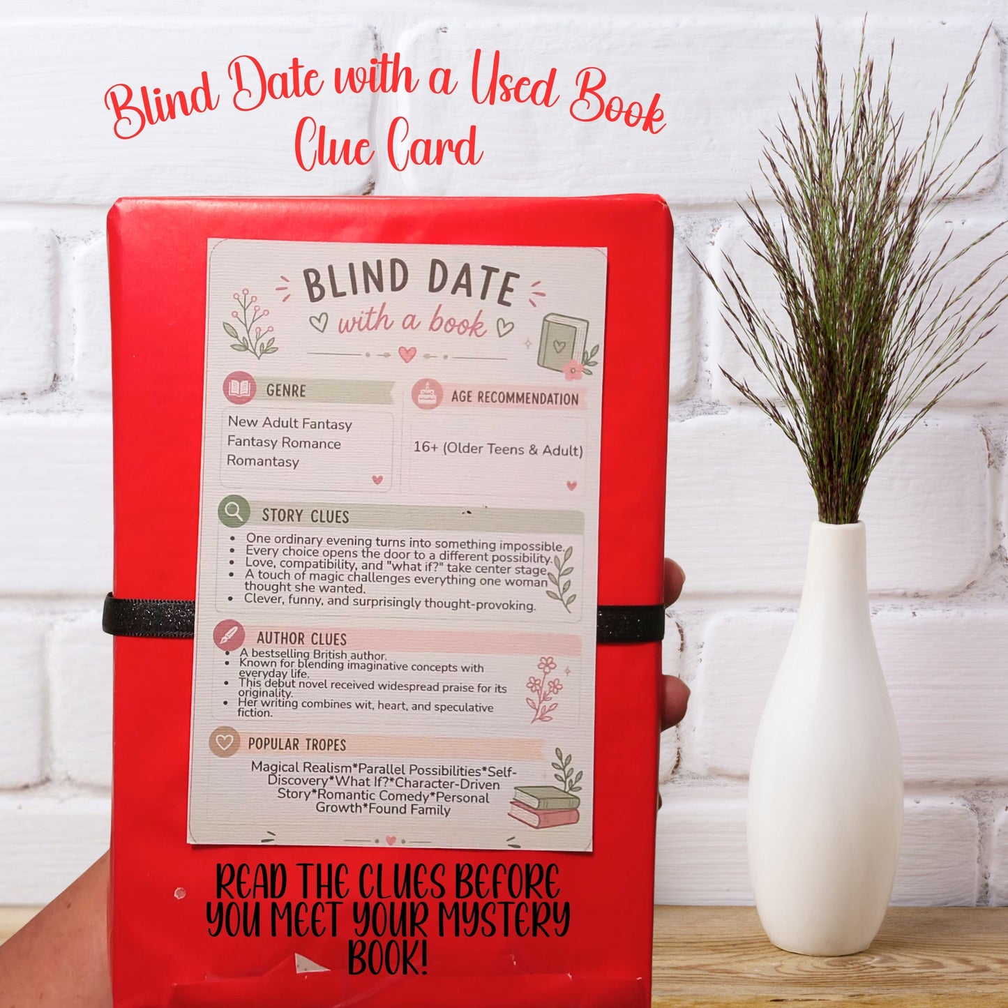 Romance Blind Date with a Gently Used Book by KBC