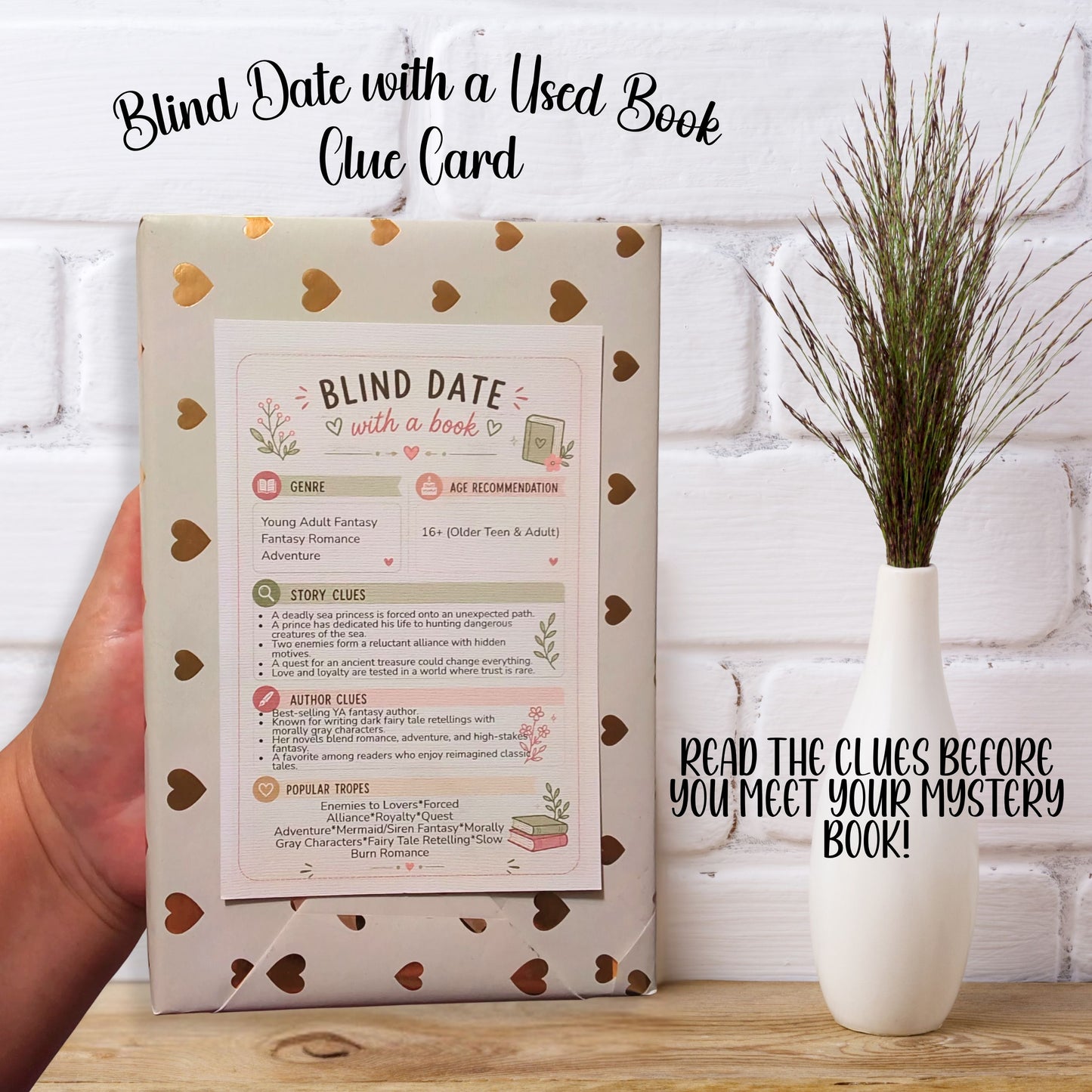 Young Adult Romance Blind Date with a Gently Used Book by KBC