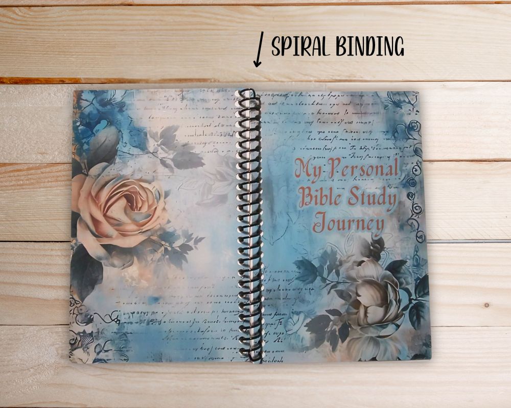 Bible Study Planner Journal-Bible Study Journal Planner-Scripture Notebook-Christian Journal-Daily Devotion-Bible Study Tool-Planner-Faith