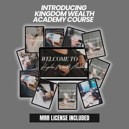 Kingdom Wealth Academy Digital Marketing Courses