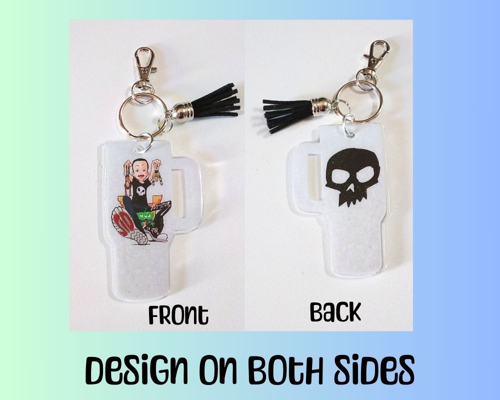 Sid Toy Villain Character Acrylic Resin Keychain