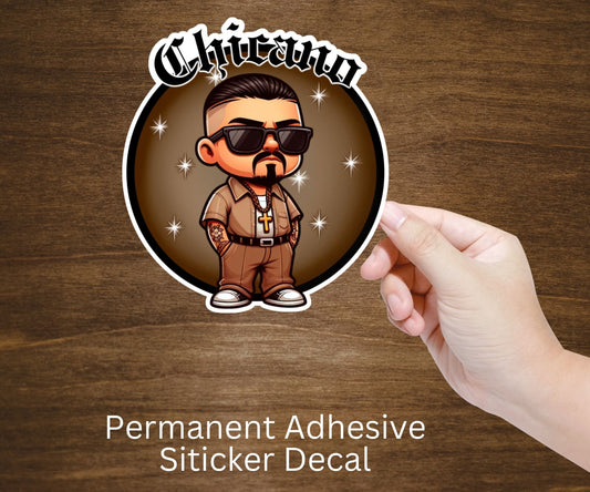 Chicano Homie Boy Vinyl Sticker Decal