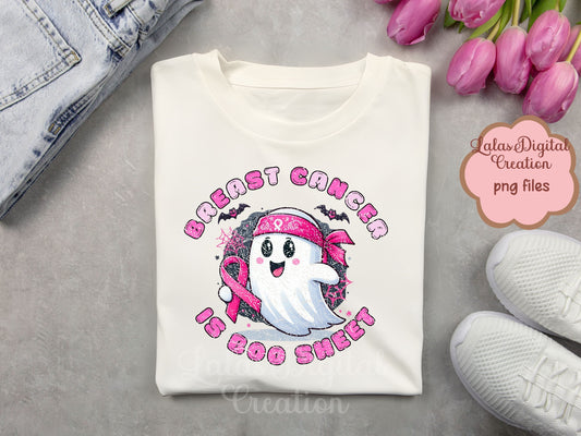 Pink Ghost Clipart Instant Digital PNG Download