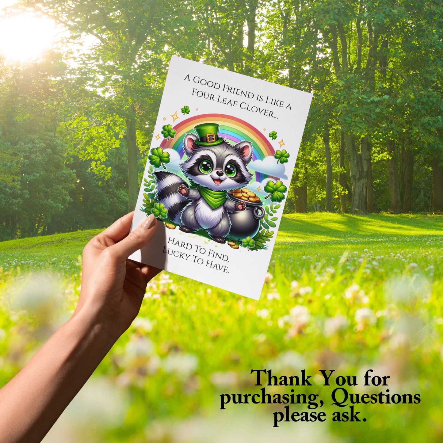 St Patrick PDF Printable Digital Greeting Cards Bundle Set