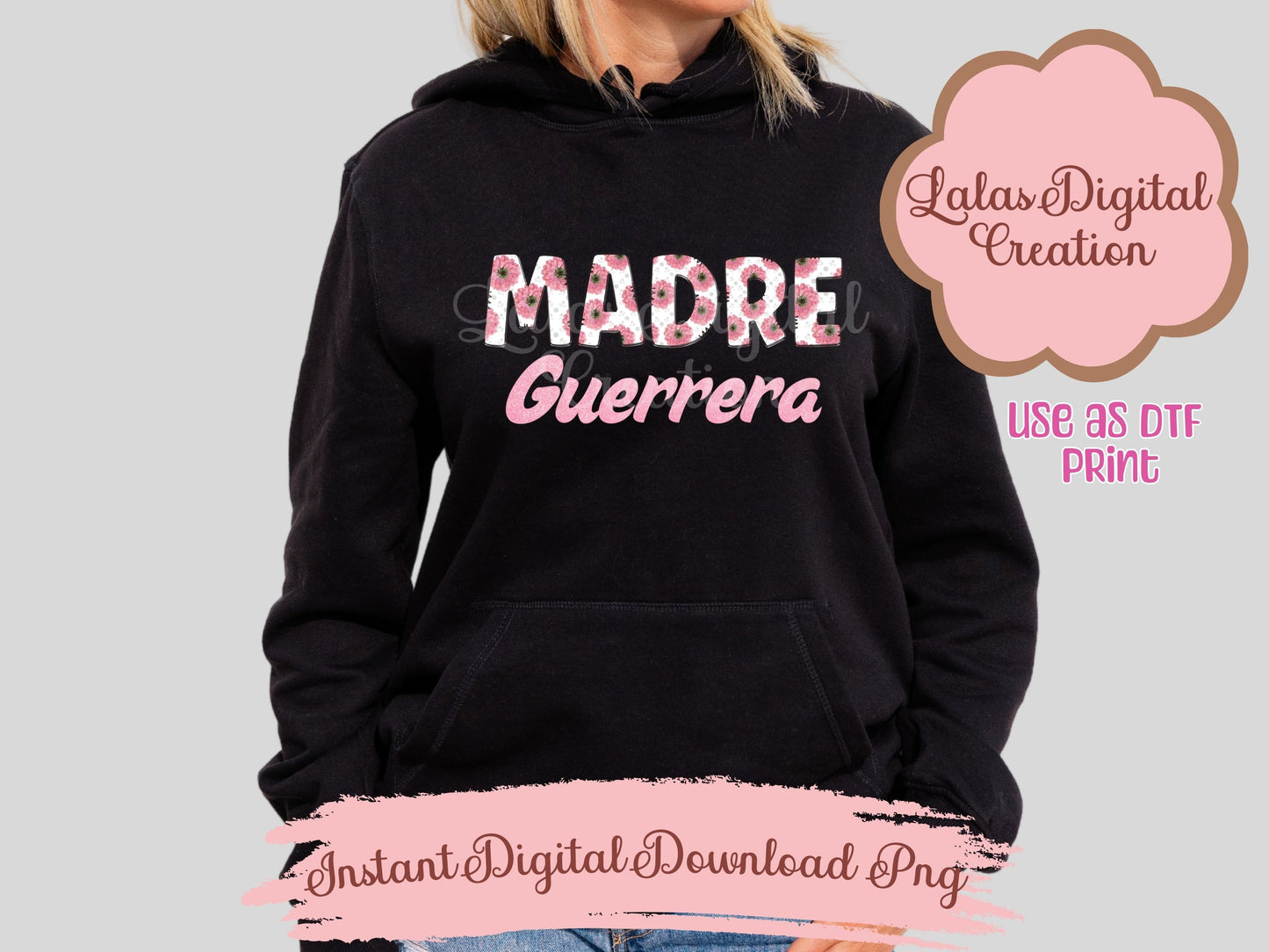 Madre Guerrera Clipart Digital PNG Instant Download