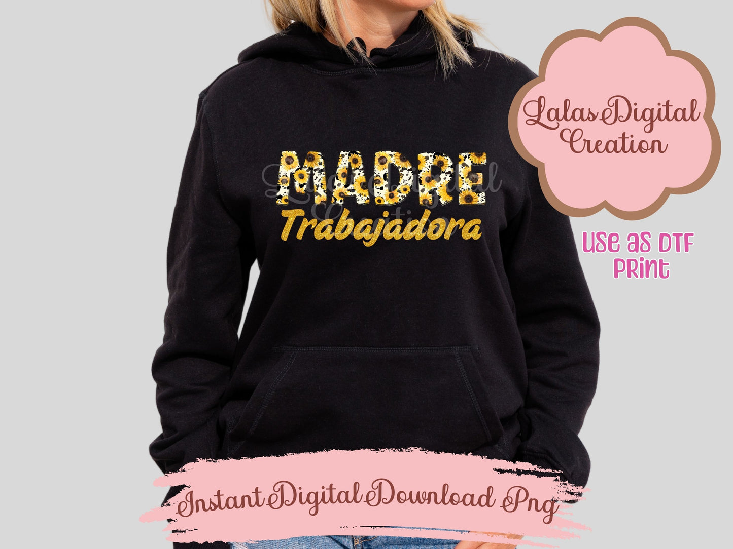 Madre Trabajadora Clipart Instant Digital PNG Download