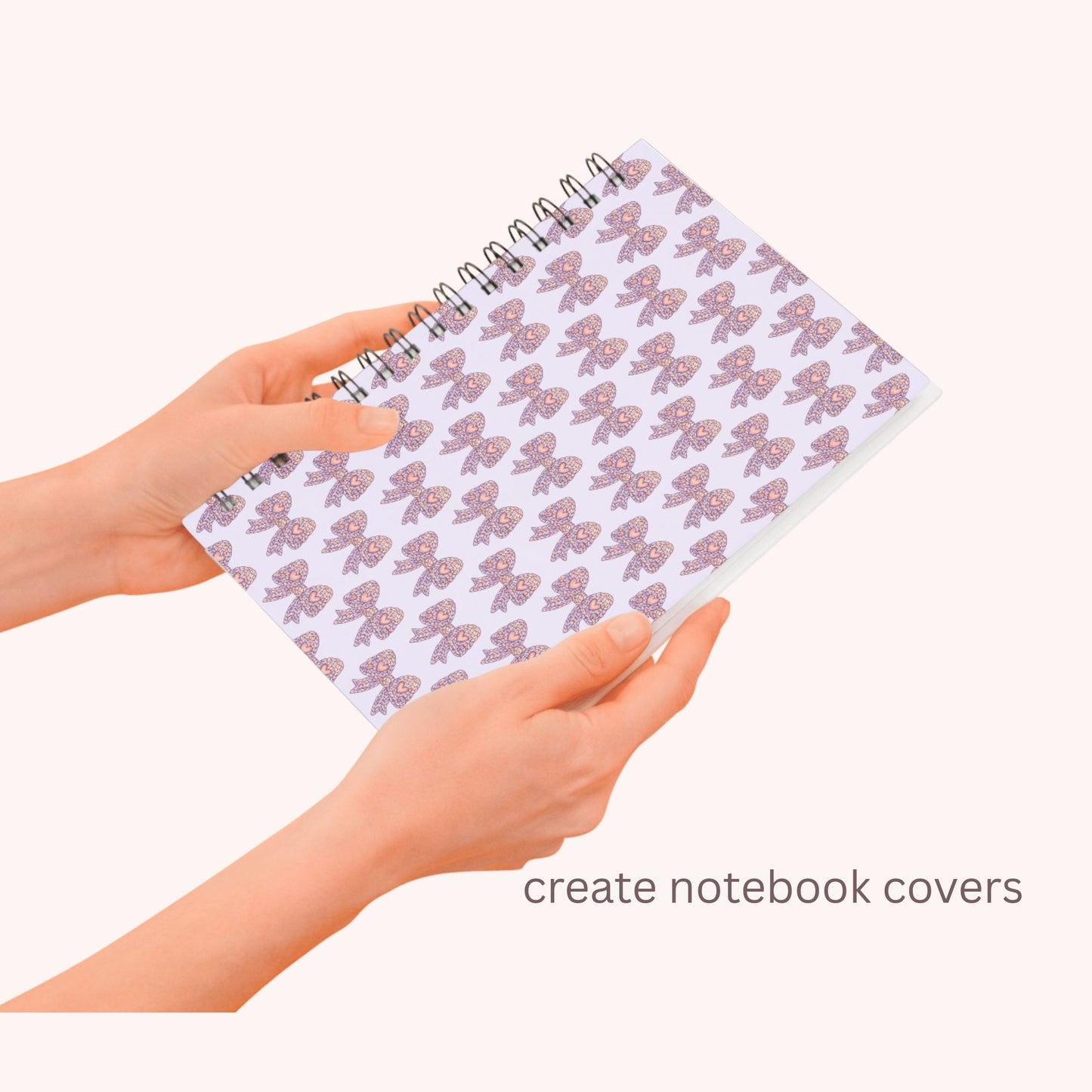 Faux Crochet Bows Seamless Repeating Pattern Paper Bundle