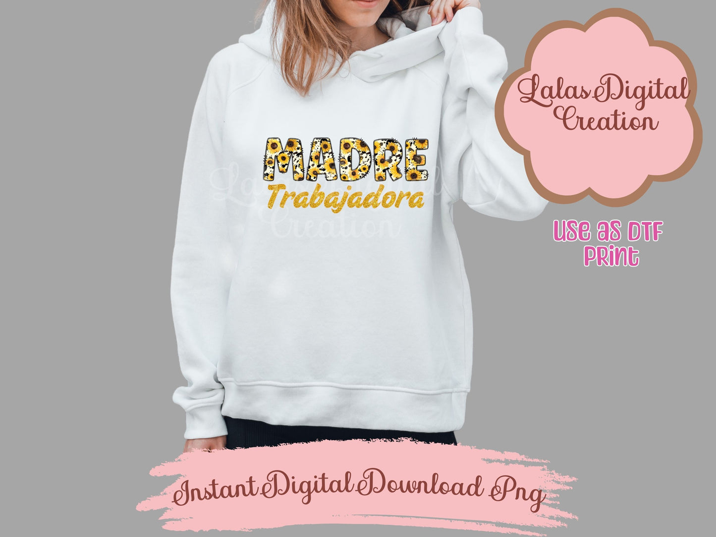 Madre Trabajadora Clipart Instant Digital PNG Download