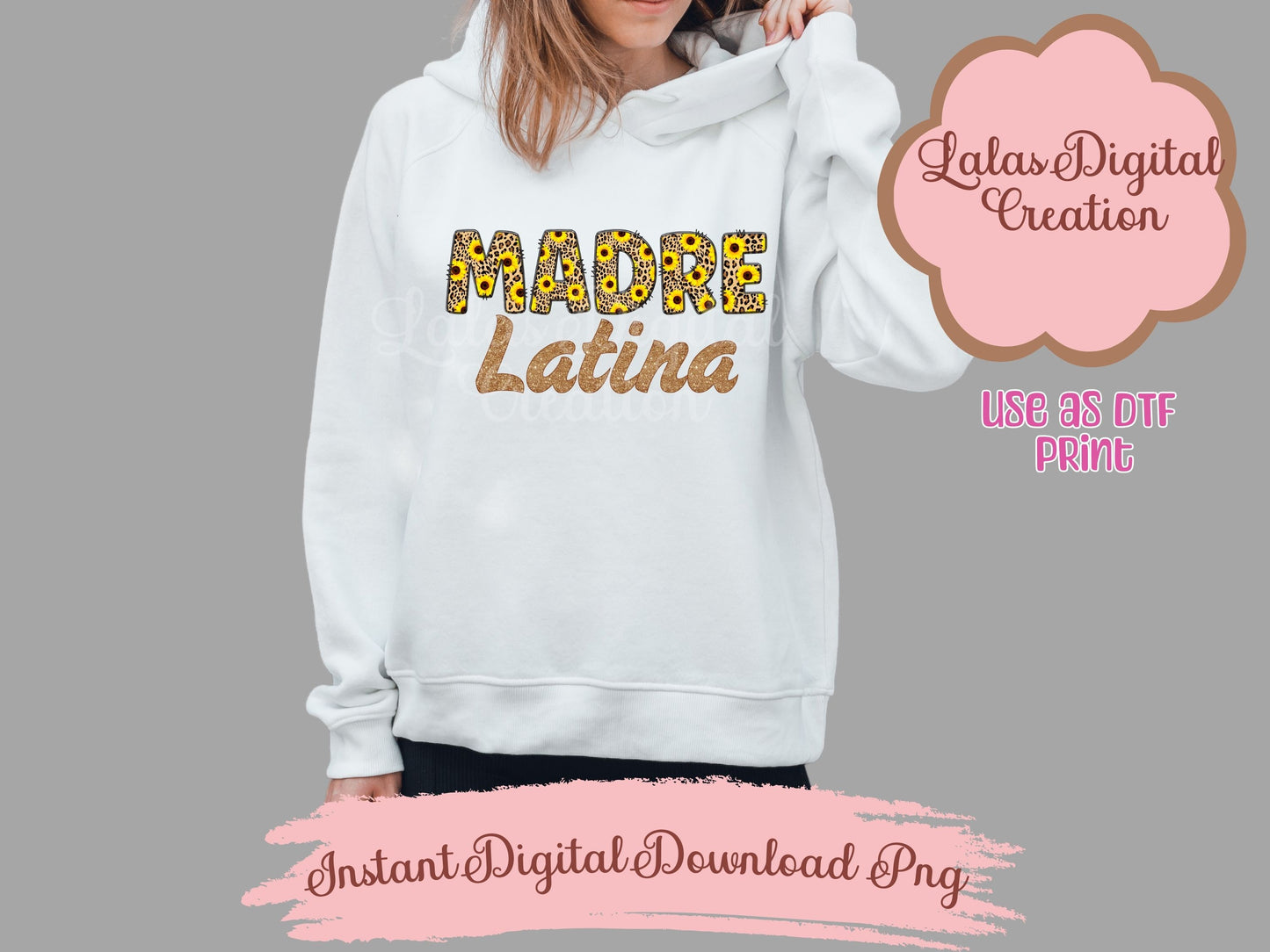 Madre Latina Clipart instant Digital Download PNG