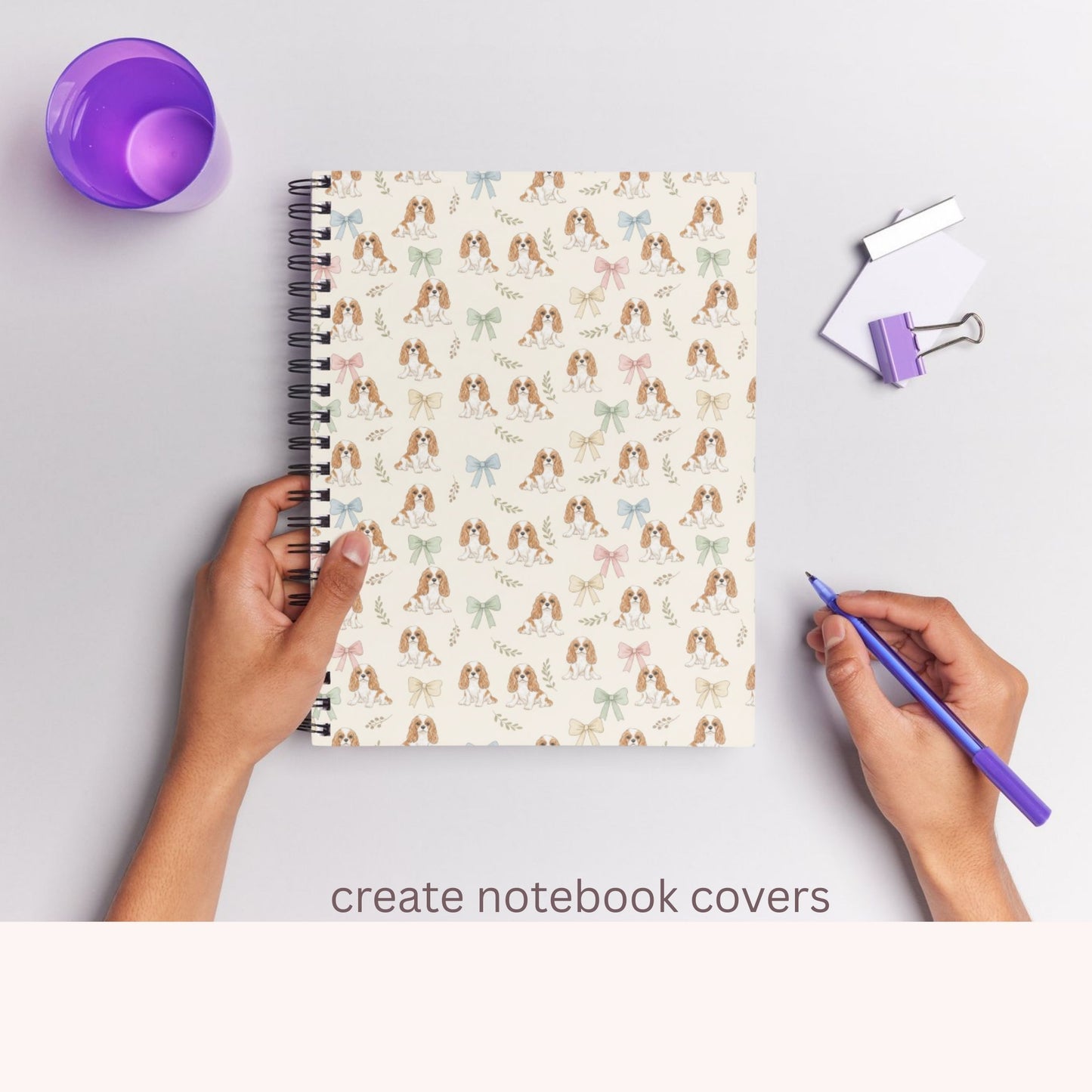 Dog Seamless Repeating Pattern Paper Bundle