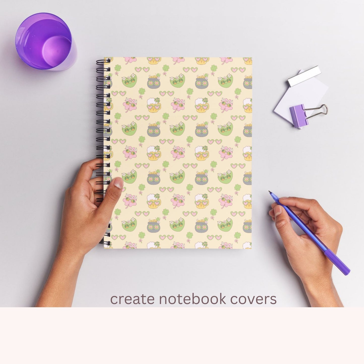 St. Patrick's Irish Seamless Repeating Pattern Paper Bundle Set