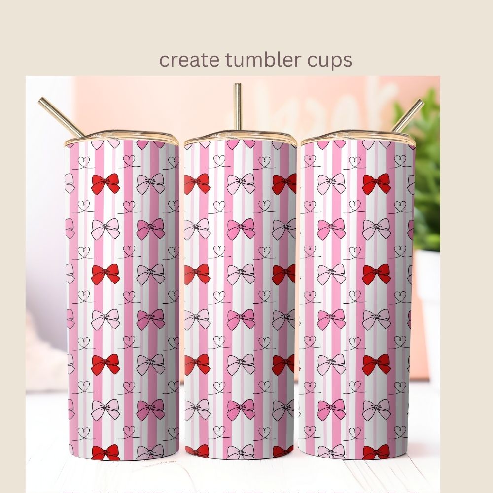 Preppy Dog Valentines Seamless Repeating Pattern Paper Bundle Set