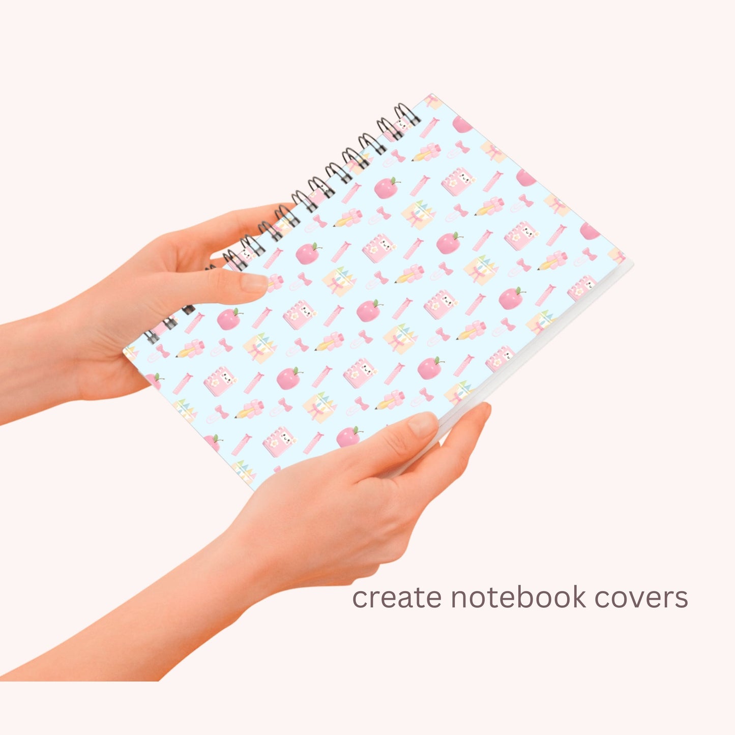 Preppy Back to School Seamless Repeating Pattern Paper Bundle Set