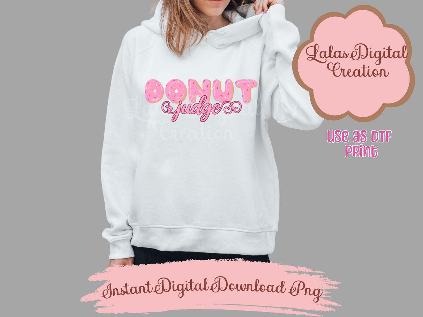 Donut Funny Quotes Bundle Clipart PNG Instant Digital Download