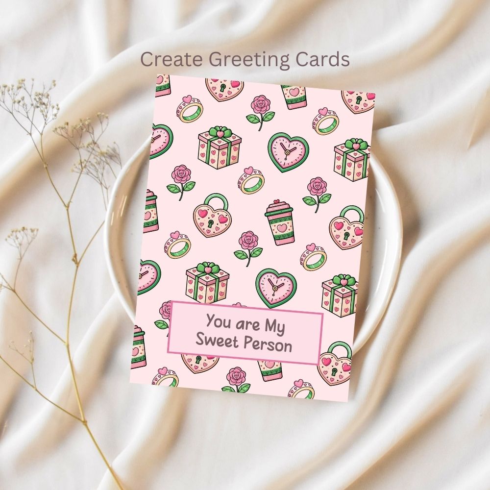 Kawaii Sweet Treat Seamless Repeating Pattern Paper Bundle Set