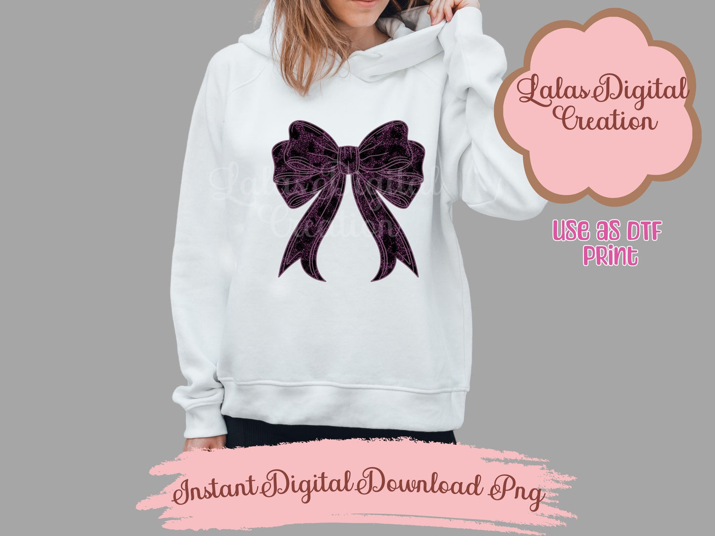 Coquette Bow Bundle Clipart PNG Instant Digital Download