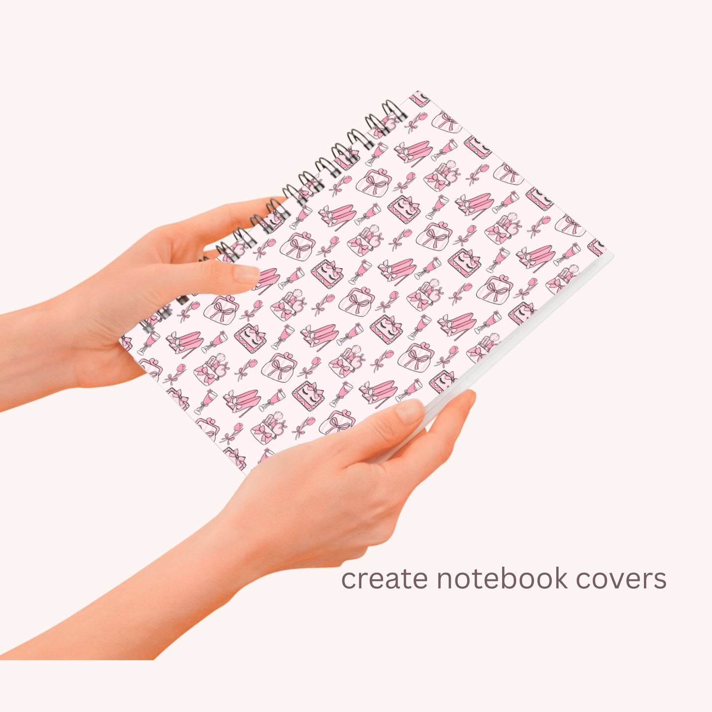 Preppy Coquette Girly Seamless Repeating Pattern Paper Bundle Set