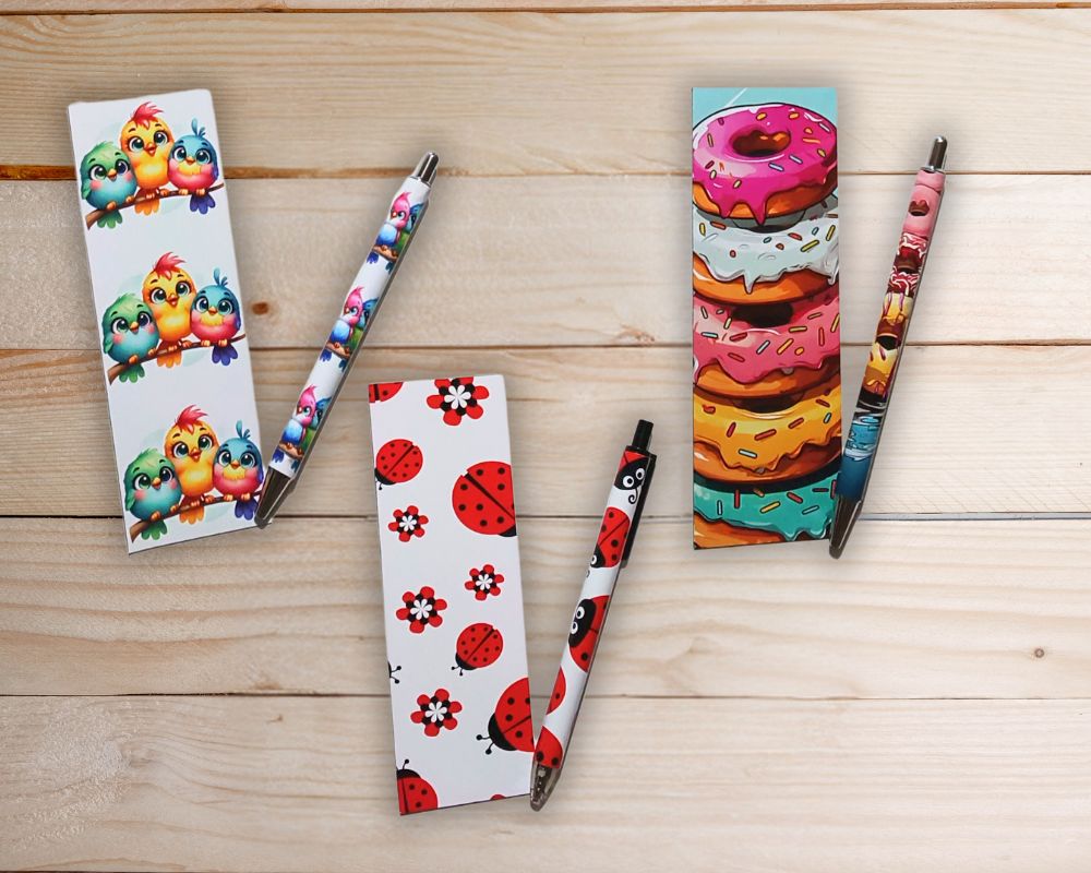 Magnet Bookmarks and Pen Set-Gift for Reader-Book Lover Bookmark-Book Club Gift-Bookish