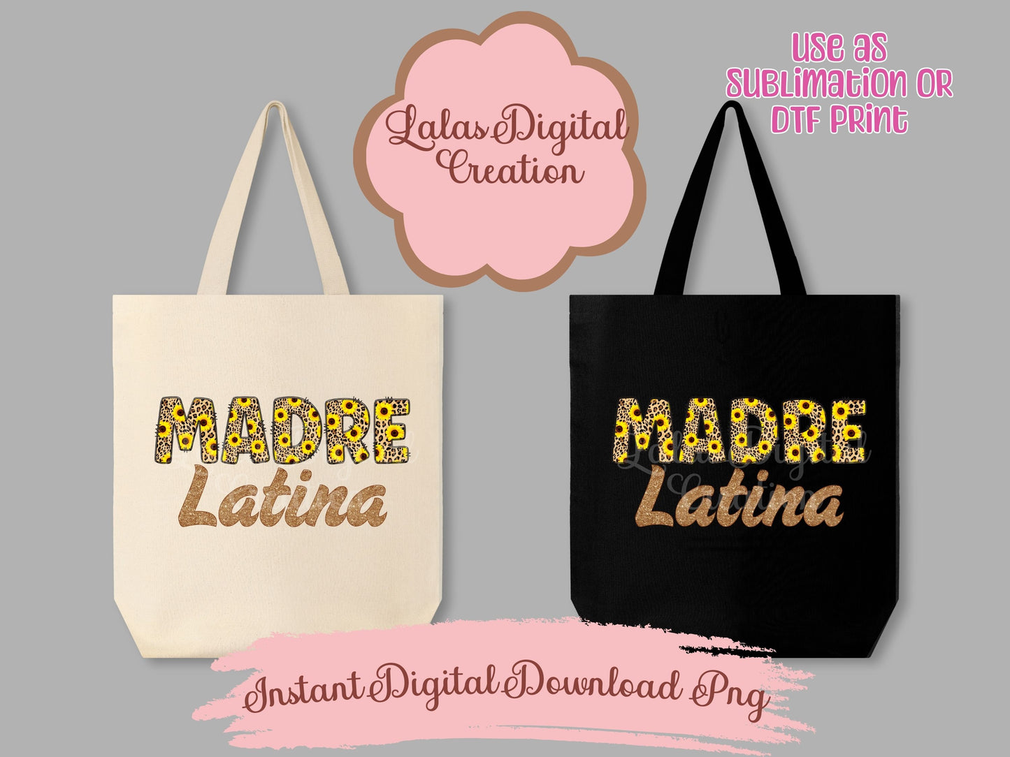 Madre Latina Clipart instant Digital Download PNG