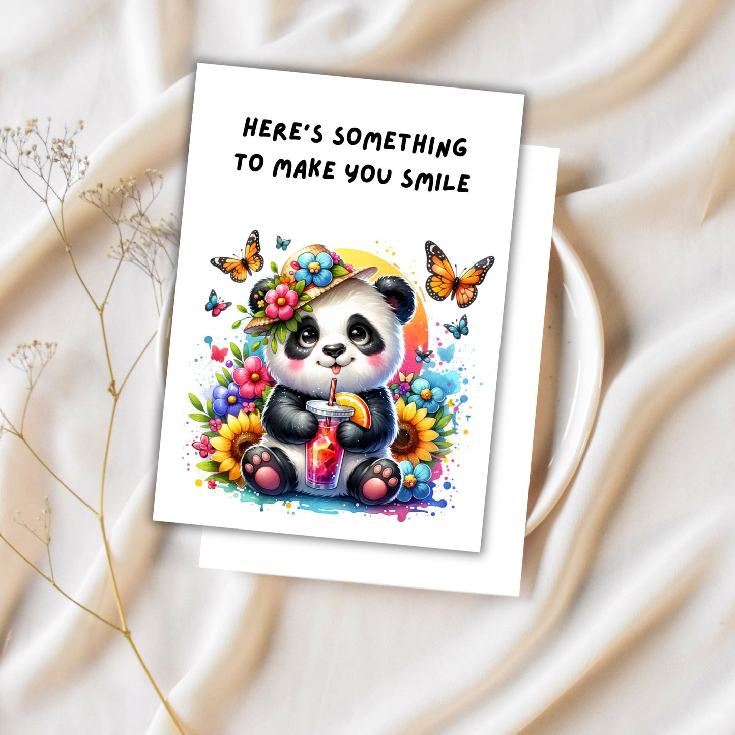 Animal Friends Printable Digital Greeting Cards Bundle Set