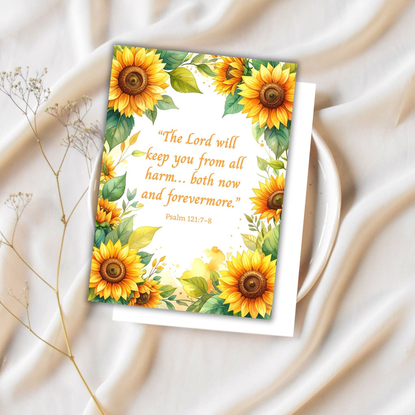 Faith Christian Printable Digital Greeting Cards Bundle Set