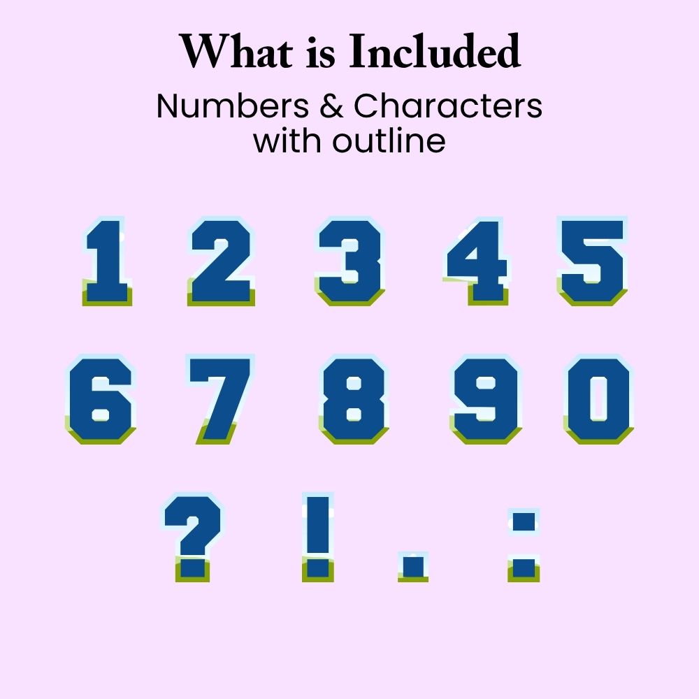 Editable Alphabet Canva Frame Template 4