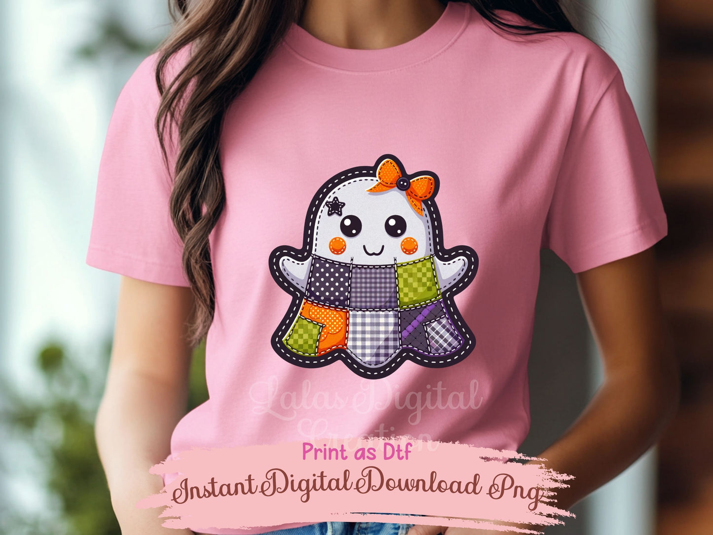 Halloween Patchwork Bundle Clipart Instant Digital PNG Download