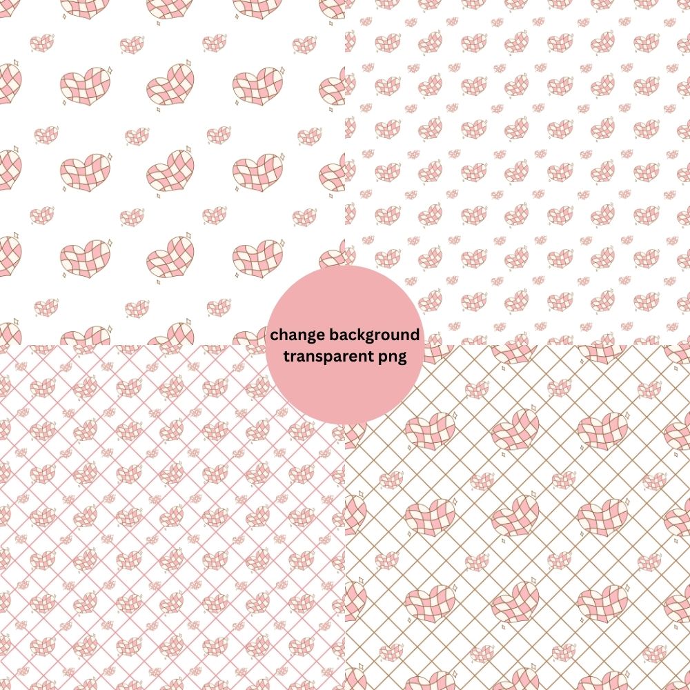 Groovy Retro Fall Ghost Seamless Digital Pattern Paper Set