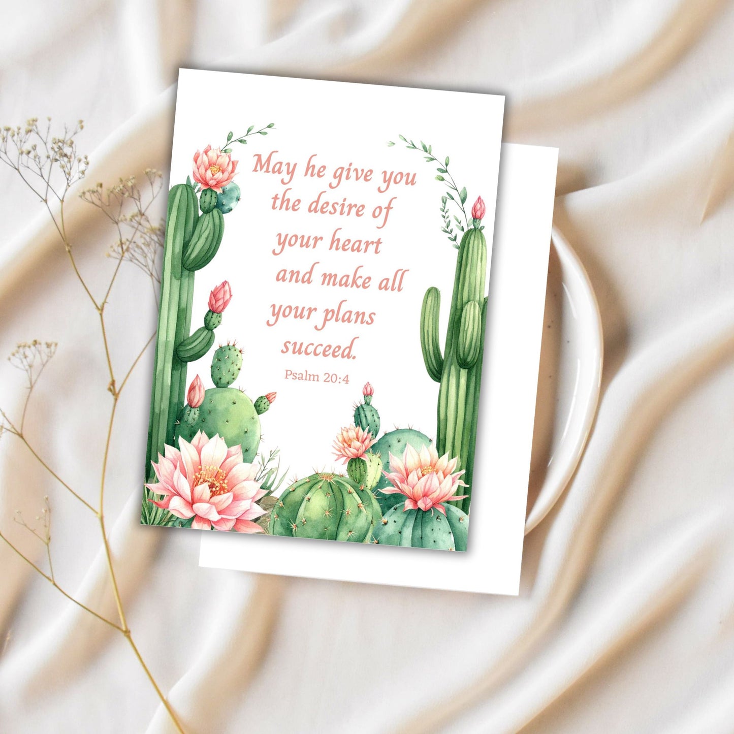 Faith Christian Printable Digital Greeting Cards Bundle Set