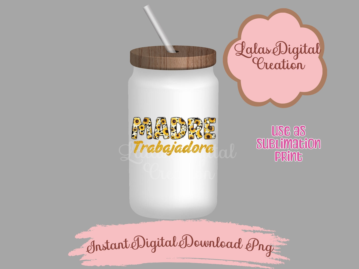 Madre Trabajadora Clipart Instant Digital PNG Download