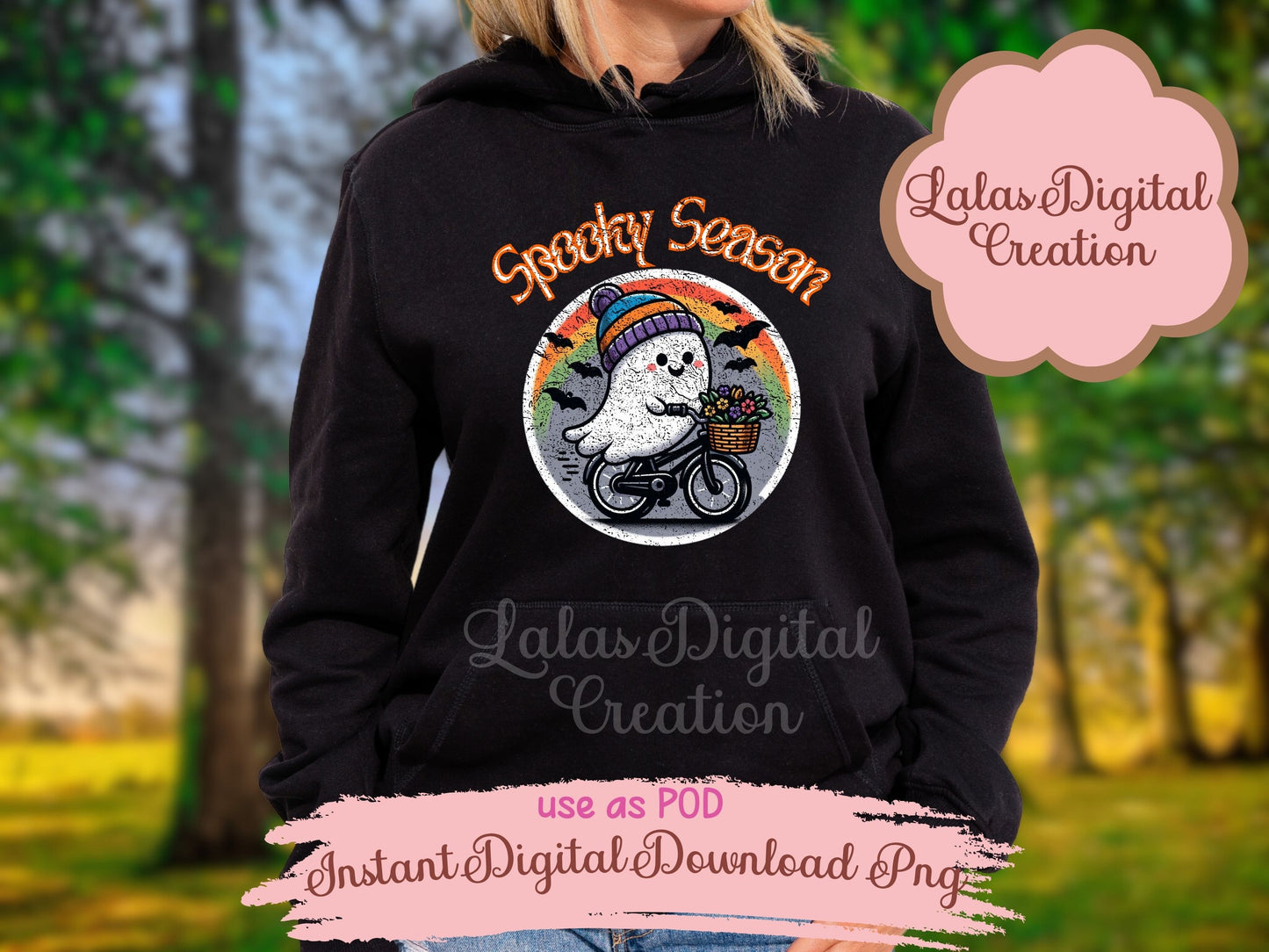 Spooky Season Clipart Instant Digital PNG Download