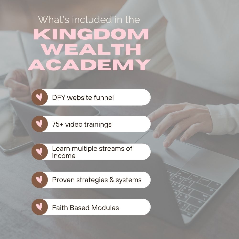 Kingdom Wealth Academy Digital Marketing Courses